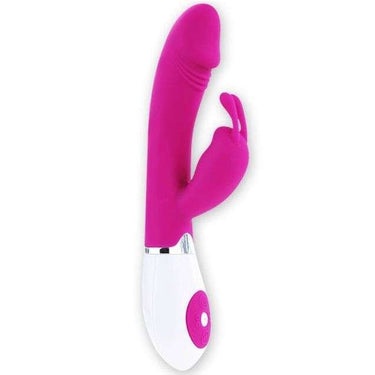 Vibratore Gene con Stimolazione Clitoridea e 30 Modalità di Vibrazione
